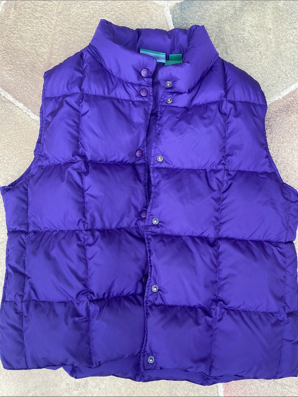 LL Bean down puffer vest